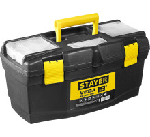 STAYER VEGA-19, 490 х 250 х 250 мм, (19″), пластиковый ящик для инструментов (38105-18)