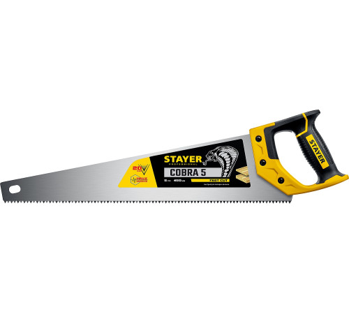 STAYER Cobra 5, 450 мм, ножовка по дереву, Professional (1506-45) купить в Сочи STAYER Cobra 5, 450 мм, ножовка по дереву, Professional (1506-45) купить в Сочи