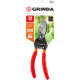 GRINDA G-1, 150 мм, цельнокованые лезвия, стальные рукоятки, покрытие ПВХ, плоскостной мини-секатор (423101) купить  в Сочи