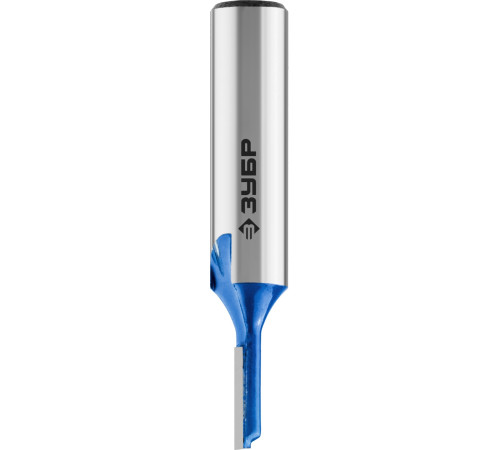 ЗУБР 3 x 10 мм, хвостовик 8 мм, фреза пазовая прямая, Профессионал (28753-3-10) купить  в Сочи