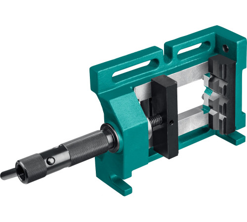 KRAFTOOL 100 мм, трехсторонние, станочные сверлильные тиски (32716-100) купить  в Сочи