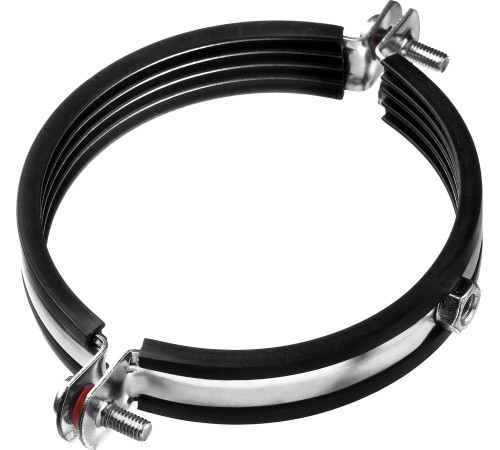 ЗУБР 4″, цинк, 5 шт, трубный хомут с гайкой (37850-107-116) купить  в Сочи