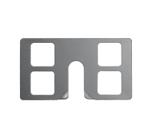 ЗУБР КРЕММЕР-100, 100 шт, крепление для установки маячковых профилей (30950-100)