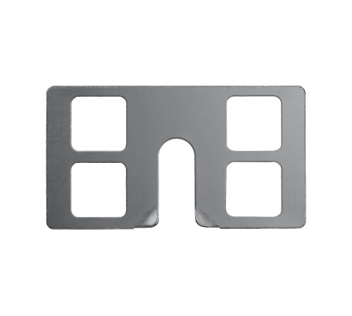 ЗУБР КРЕММЕР-100, 100 шт, крепление для установки маячковых профилей (30950-100) купить  в Сочи