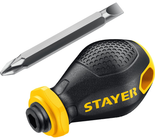 STAYER MaxFix, PH2/SL6, 32 мм, переставная отвертка (2511) купить  в Сочи