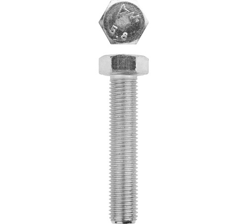 ЗУБР ГОСТ 7798-70, кл. пр. 5.8, M16 х 70 мм, цинк, 5 кг, болт (303080-16-070) купить  в Сочи