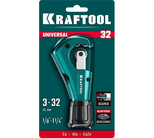 KRAFTOOL Universal-32, 3 - 32 мм, труборез для меди и алюминия (23383) купить  в Сочи