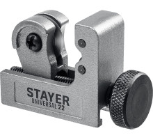 STAYER Universal-22, 3 - 22 мм, труборез для меди и алюминия, Professional (23391-22)