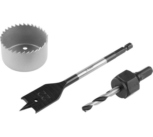 ЗУБР 48 мм, набор для врезки замков (2954-48-H3) купить  в Сочи