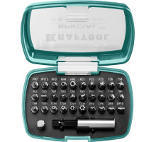 KRAFTOOL Special-32, с адаптером 32 шт, набор специальных бит (2610-H32) KRAFTOOL Special-32, с адаптером 32 шт, набор специальных бит (2610-H32)