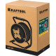 KRAFTOOL K-325, КГ, 3 х 2.5 мм2, 50 м, 4000 Вт, IP44, силовой удлинитель на стальной катушке (55086-50) купить в Сочи