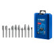 ЗУБР 10 шт набор борфрез твердосплавных, хв-к 6 мм, ПРОФЕССИОНАЛ (28815-H10) купить  в Сочи