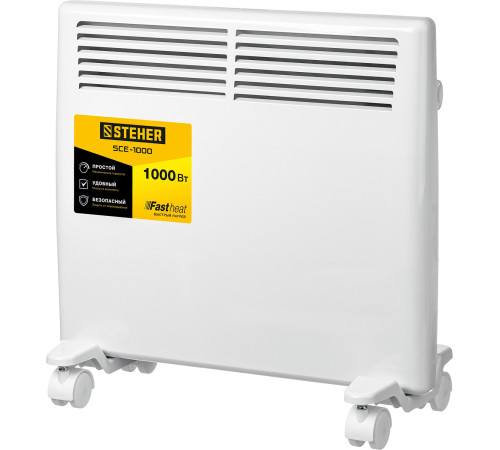 STEHER Е серия 1 кВт, электрический конвектор (SCE-1000) купить  в Сочи