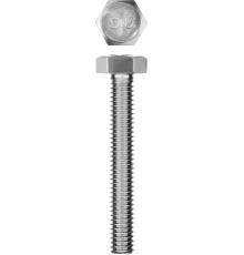 ЗУБР ГОСТ 7798-70, кл. пр. 5.8, M6 х 40 мм, цинк, 5 шт, болт (303086-06-040)