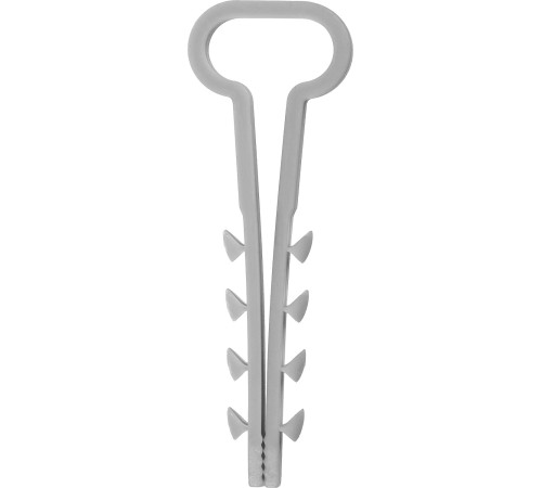 ЗУБР ДХ-П, 12 мм, нейлон, 100 шт, дюбель-хомут для плоского кабеля (30912-12) купить  в Сочи