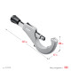 KRAFTOOL INOX-76, 6-76 мм, на подшипниках, труборез для нержавеющей стали (23976) купить в Сочи