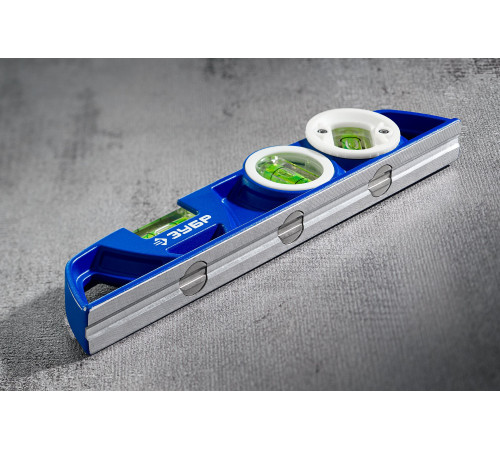 ЗУБР ЛИТОЙ 250 мм, магнитный уровень (34583) купить  в Сочи