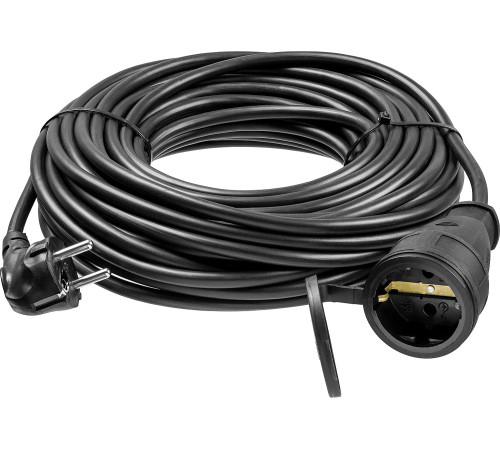 ЗУБР ПВС-315-Ш, ПВС, 3 х 1.5 мм2, 20 м, IP44, 3500 Вт, силовой удлинитель-шнур, Профессионал (55020-20) купить  в Сочи