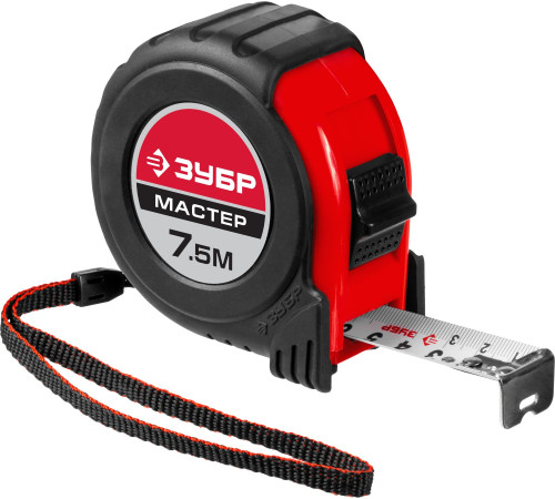 ЗУБР 7.5 м х 25 мм, рулетка (34055-08-25) купить  в Сочи