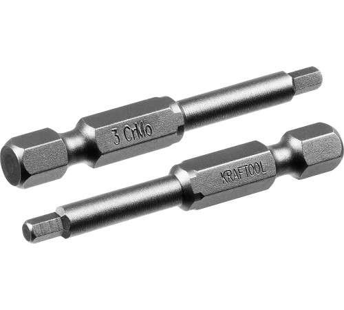 KRAFTOOL X-Drive Hex 3, 50 мм, 2 шт, торсионные биты (26127-3-50-2) купить в Сочи KRAFTOOL X-Drive Hex 3, 50 мм, 2 шт, торсионные биты (26127-3-50-2) купить в Сочи