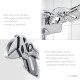 KRAFTOOL Vise-Wrench, 250 мм, клещи переставные-гаечный ключ (22065) купить в Сочи