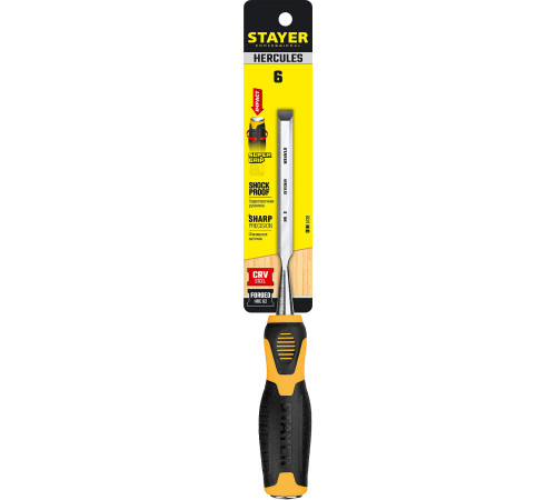 STAYER Hercules, 6 мм, стамеска-долото, Professional (18205-06) купить в Сочи STAYER Hercules, 6 мм, стамеска-долото, Professional (18205-06) купить в Сочи