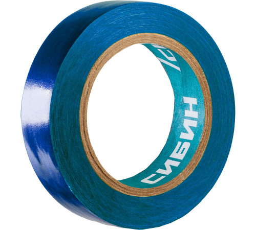 СИБИН 15 мм х 10 м, 5 000 В, синяя, изолента ПВХ (1235-7) купить  в Сочи