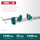 KRAFTOOL TBC/5 1330/55 мм, струбцина с Т-образным профилем (вайма) (32303-5) купить в Сочи