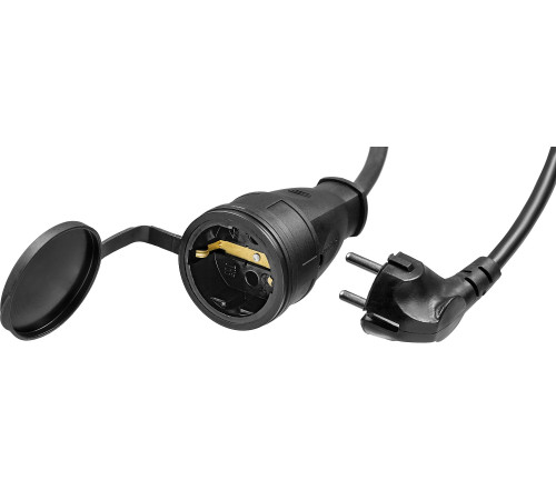 ЗУБР КГ-325-Ш, КГ, 3 х 2.5 мм2, 10 м, IP44, 4000 Вт, силовой удлинитель-шнур, Профессионал (55017-10) купить  в Сочи