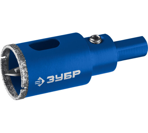 ЗУБР АГК, d 18 мм, (центр. сверло, трехгр. хвост, Р60), алмазная коронка, Профессионал (29850-18) купить  в Сочи