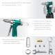 KRAFTOOL AR-48, 2.4 - 4.8 мм, пневматический заклепочник (31184) купить в Сочи