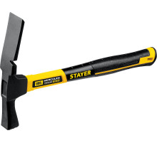 STAYER Hercules, 600 г, молоток каменщика с фиберглассовой рукояткой, Professional (20161)