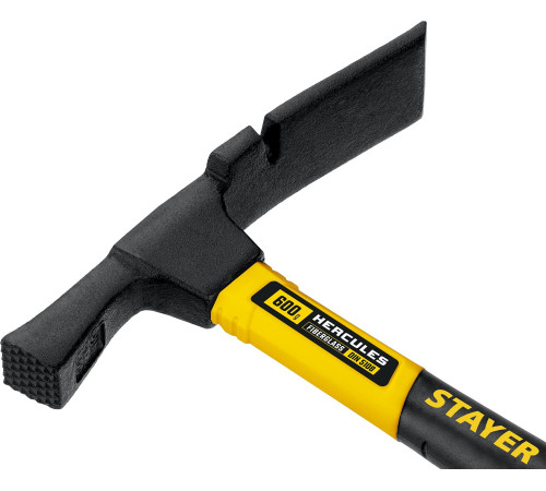 STAYER Hercules, 600 г, молоток каменщика с фиберглассовой рукояткой, Professional (20161) купить  в Сочи