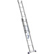 СИБИН 7 ступеней, со стабилизатором, алюминиевая, двухсекционная лестница (38823-07) купить  в Сочи
