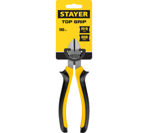 STAYER TOPGrip, 180 мм, бокорезы (2205-5-18) купить в Сочи STAYER TOPGrip, 180 мм, бокорезы (2205-5-18) купить в Сочи