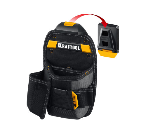 KRAFTOOL KP-8 с быстросъёмным креплением FastClip, 8 карманов и петель, 170 х 260 мм, поясная сумка (38776) купить в Сочи KRAFTOOL KP-8 с быстросъёмным креплением FastClip, 8 карманов и петель, 170 х 260 мм, поясная сумка (38776) купить в Сочи