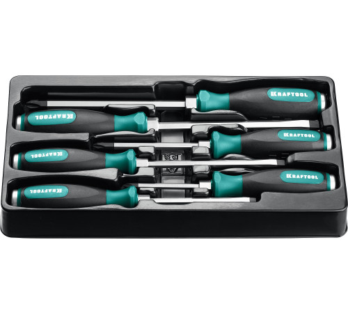 KRAFTOOL Impact, 6 шт, набор ударных отверток (25025) купить  в Сочи