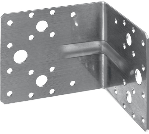 ЗУБР УНКУ-2.0, 90 x 100 x 100 x 2 мм, усиленный нержавеющий крепежный уголок, Профессионал (310516-90) купить  в Сочи