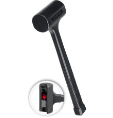 STAYER 40 мм, 900 г, цельнолитой безынерционный слесарный молоток, Professional (2042-900)