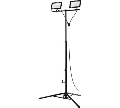 ЗУБР ПСК 50х2, 2 х 50 Вт, 6500 К, IP 65, 1.6 м, светодиодные прожекторы на штативе, Профессионал (57145-2-50) купить  в Сочи