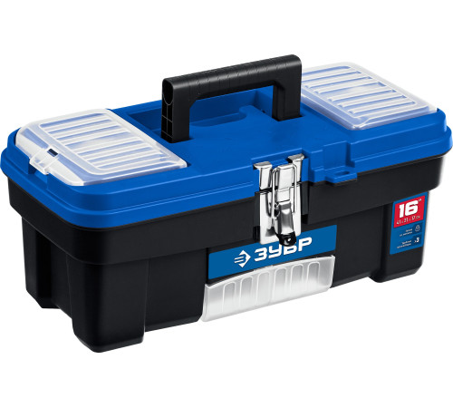 ЗУБР ДЕСНА-16, 414 x 212 x 175 мм, (16″), Пластиковый ящик для инструментов (38181-16) купить  в Сочи