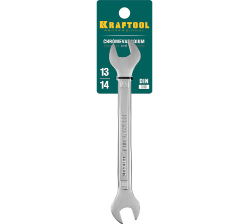 KRAFTOOL 13 х 14 мм, рожковый гаечный ключ (27033-13-14) купить в Сочи KRAFTOOL 13 х 14 мм, рожковый гаечный ключ (27033-13-14) купить в Сочи