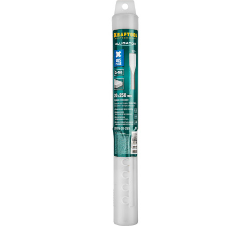KRAFTOOL ALLIGATOR, 20 х 250 мм, SDS-plus, плоское зубило (29325-20-250) купить в Сочи KRAFTOOL ALLIGATOR, 20 х 250 мм, SDS-plus, плоское зубило (29325-20-250) купить в Сочи