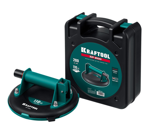 KRAFTOOL SP-200 (110 кг, 200 мм) вакуумная присоска (33257-20) купить  в Сочи