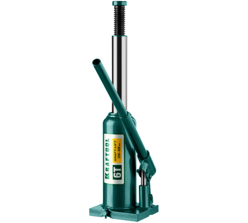 KRAFTOOL KRAFT-LIFT, 6 т, 216 - 413 мм, бутылочный гидравлический домкрат (43462-6) купить  в Сочи