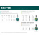 KRAFTOOL Bolt, М6 x 10.5 мм, штифт 10 мм, 150 шт, стальные винтовые заклепки (311709-06-10) купить в Сочи