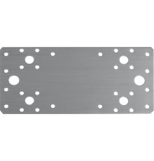 ЗУБР НКП-2.0, 200 x 90 x 2 мм, нержавеющая крепежная пластина, Профессионал (310636-200)