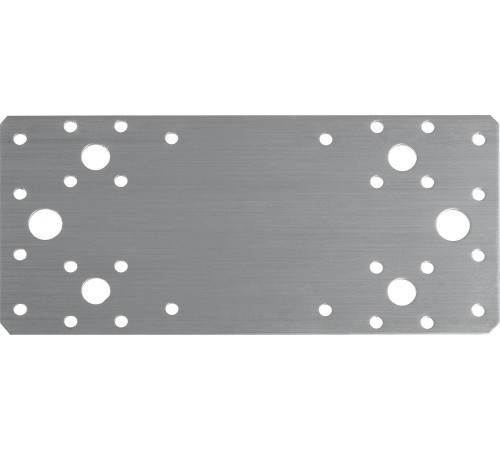 ЗУБР НКП-2.0, 200 x 90 x 2 мм, нержавеющая крепежная пластина, Профессионал (310636-200) купить  в Сочи