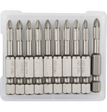 KRAFTOOL X-Drive, PZ1, 50 мм, 10 шт, торсионные биты (26123-1-50-10) KRAFTOOL X-Drive, PZ1, 50 мм, 10 шт, торсионные биты (26123-1-50-10)