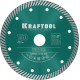 KRAFTOOL Turbo, 150 мм, (22.2 мм, 10 х 2.4 мм), сегментированный алмазный диск (36682-150) купить в Сочи